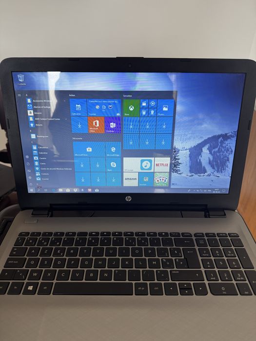 Notebook HP - Portátil Cinza