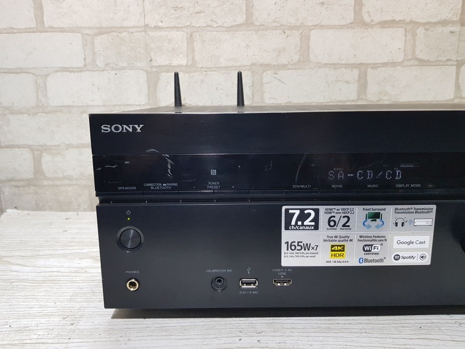 Пульт!7.2AV ресивер Sony STR-DN1070 7х100Вт,4K,WiFi,AirPlay,Bluetooth