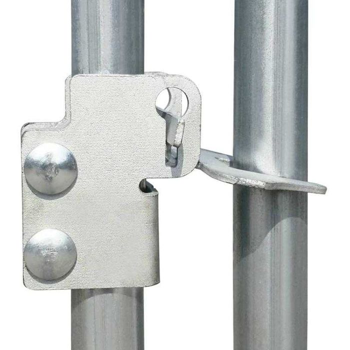 Galinheiro 4x2x2 m em Aço Galvanizado