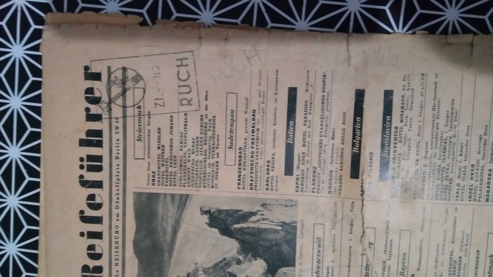 III rzesza niemiecka propaganda Die Woche marzec 1939 z kiosku Ruch