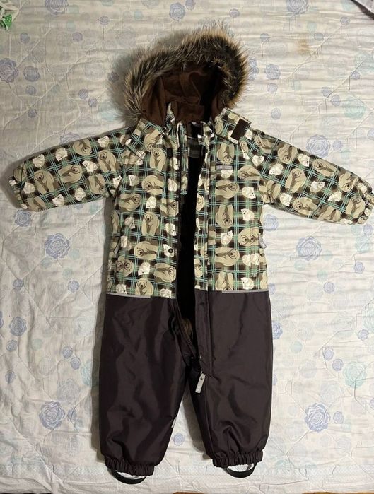 Новий дитячий зимовий комбінезон lenne 80 +6