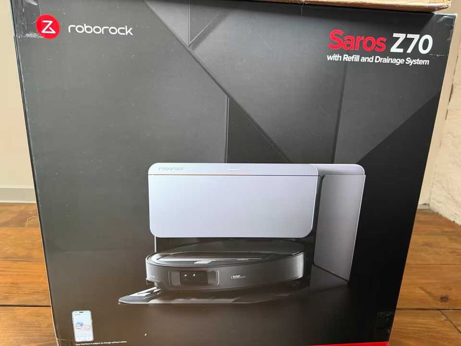 Roborock Saros Z70 na embalagem original selada