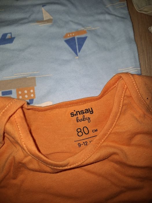 Nowe body dla chłopca 80cm