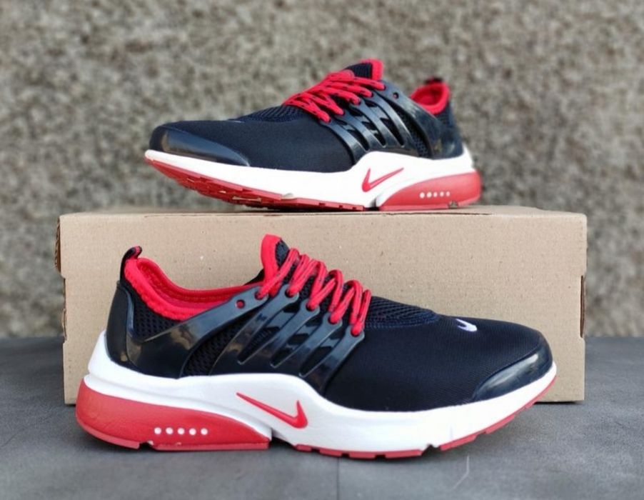 Кросівки сині Air Presto легкі текстильні кросівки на піні