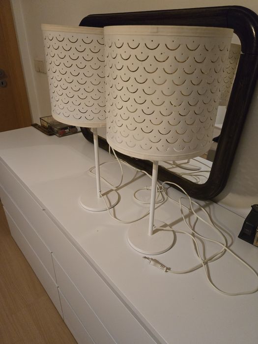 Candeeiro de teto IKEA+ 2 SKAFTET
Base p/candeeiro mesa, branco, 30 cm