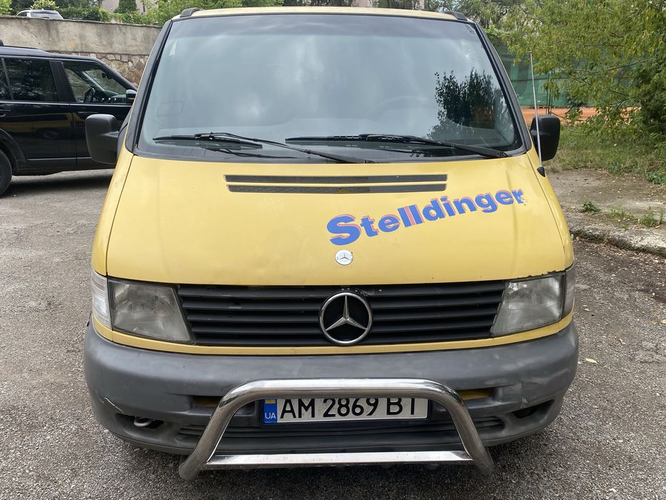 Віто 110 2.3 TDI пасажир, живий, на повному ходу