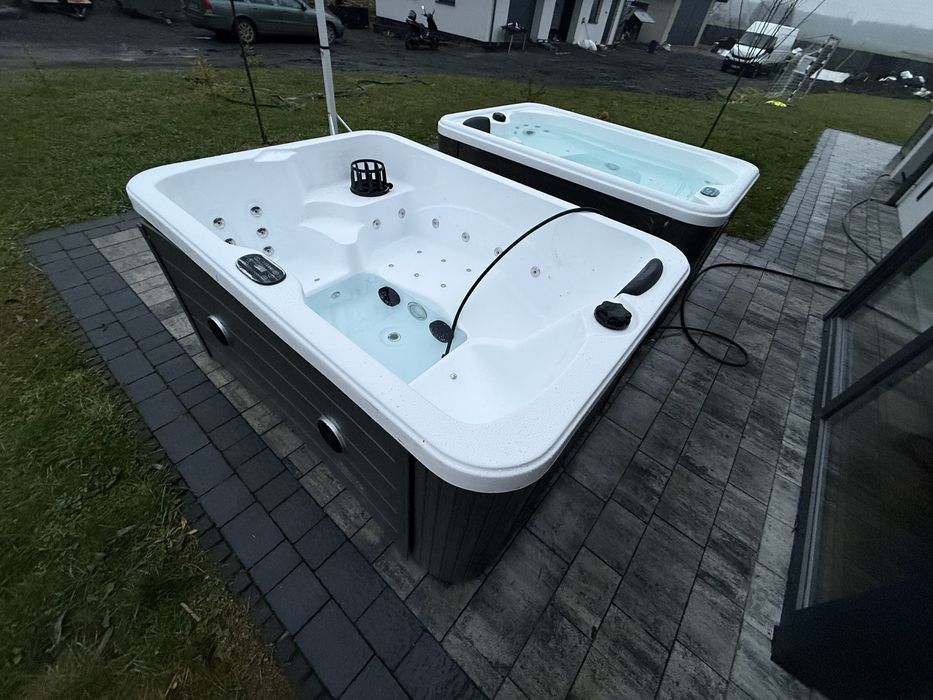 Jacuzzi zewnetrzne całoroczne 3 osobowe bluetooth muzyka