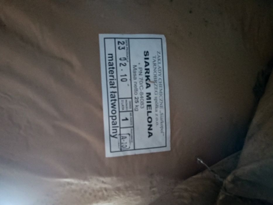 Siarka mielona 25kg