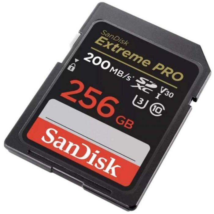 Sandisk SDXC ExtremePRO 256GB 200MB/s V30 UHS-I U3 - Cyfrowe.pl Kraków