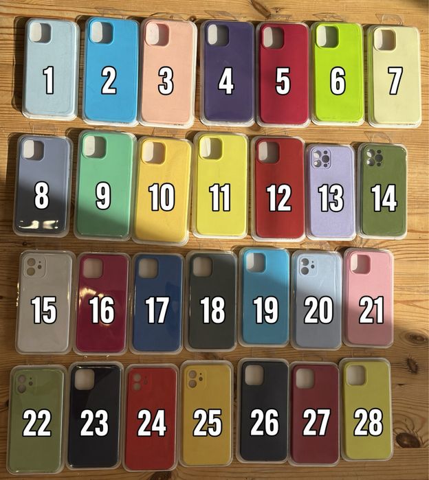 РОЗПРОДАЖ! Чохли Silicone Case на iPhone 12, 11, X / XS / Max від 55 грн
