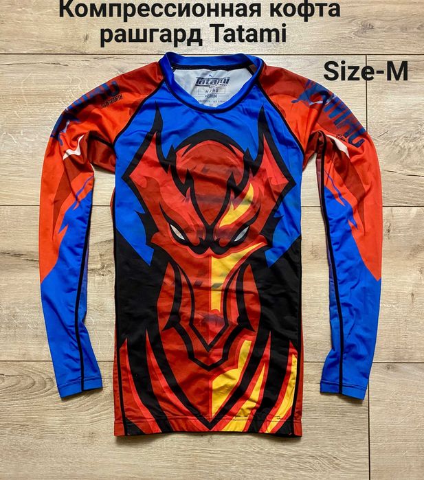 Компрессионная кофта рашгард Tatami (bjj jiu jitsu)