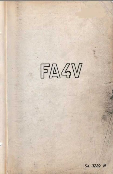 Frezarka FA4V DTR