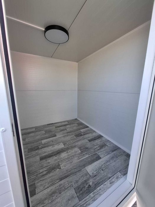 Kontener 2,50x2,50 płyta PIR 120mm, pawilon socjalny, stróżówka