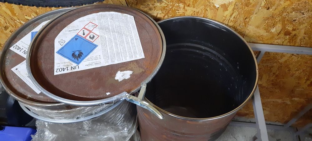 Бочка металева 100л