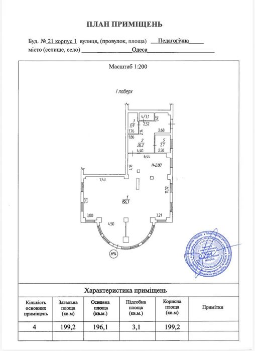 Продаж комерційного приміщення на вул. Педагогічна