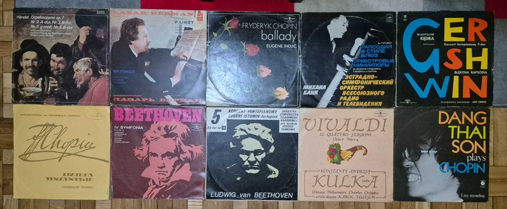 Płyty winylowe - zestaw