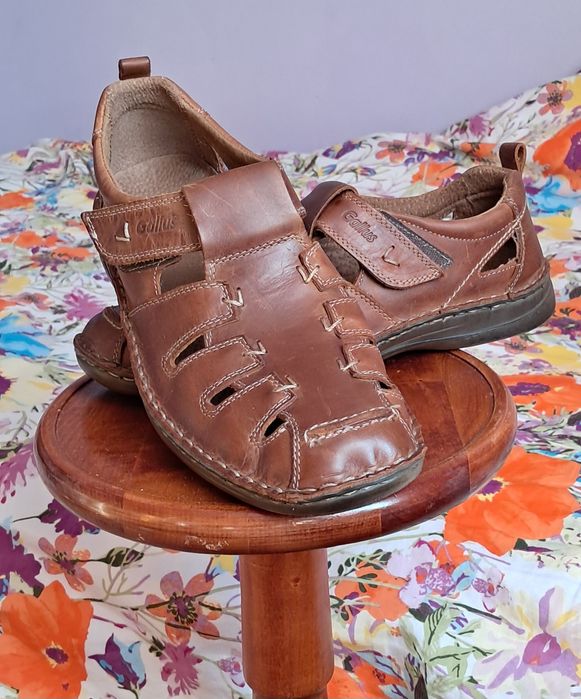 Męskie sandały firmy Gallus.