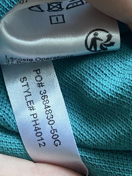 Оригинальное поло Lacoste Slim Fit (M)