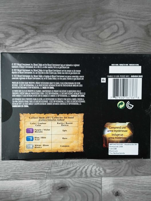 Nowa Figurka Kolekcjonerska Akcji Barbarian (Rare) - Diablo IV