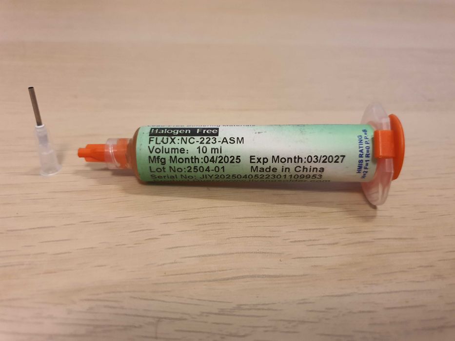 AMTECH NC-223-ASM Topnik Lutowniczy 10 ml SMD Bezołowiowy + igła