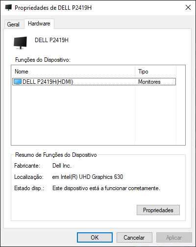 Monitor DELL P2419H