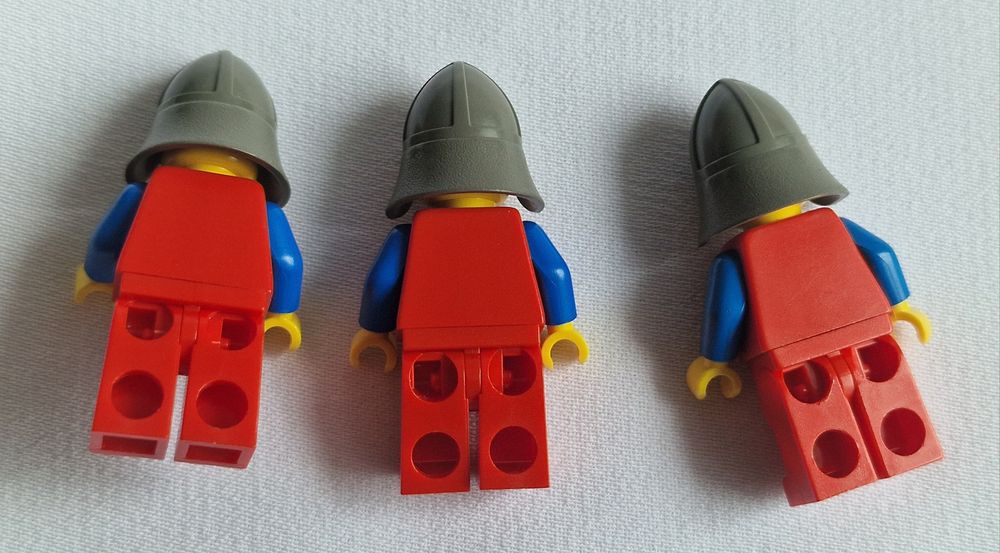 Lego Castle 3x rycerz, Rycerze Lwa, cas121 (Crusader)