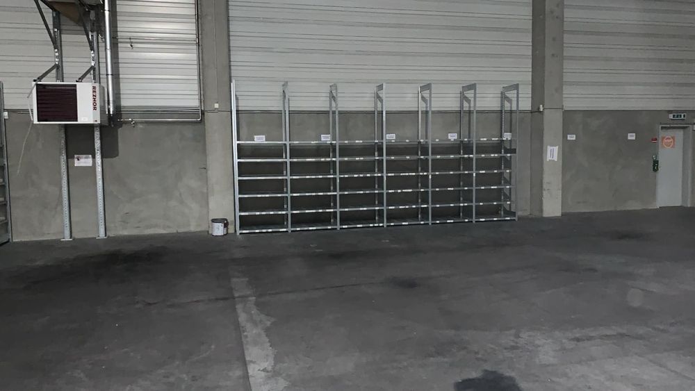 regał magazynowy metalowy sklepowy warsztatowy jednostronny BITO nowe