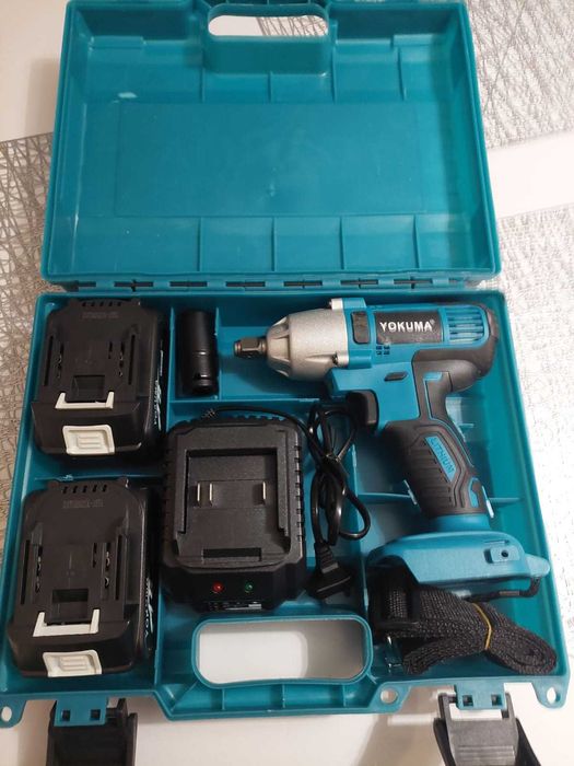 Wkretarka zakretarka klucz udarowy Yokuma 18v Na prezent 300Nm