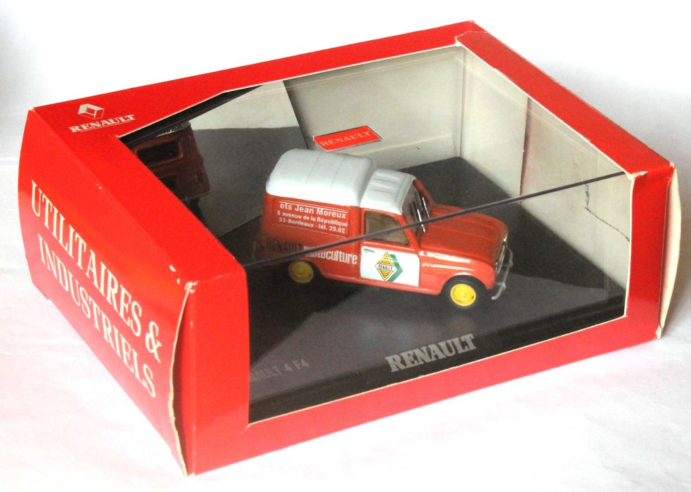 Renault 4 F4 Motoculture 1963 Norev 1/43 c/ caixa