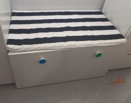 Banco de arrumação branco ikea