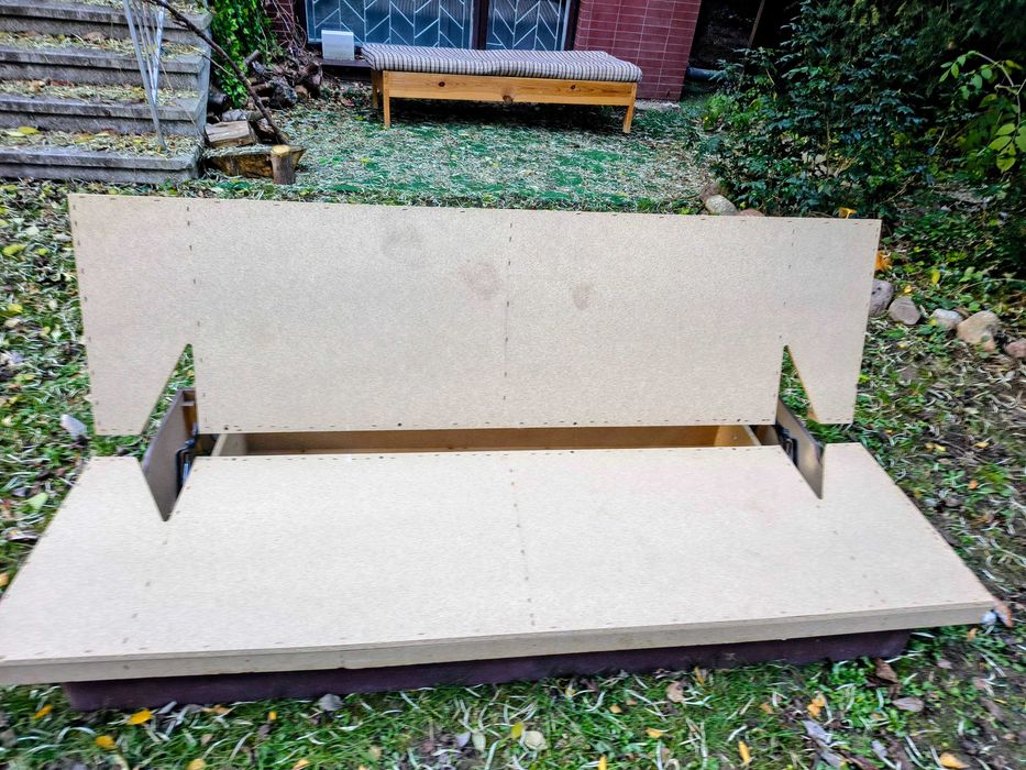 Stelaż - Łóżko - wersalka z Jysk