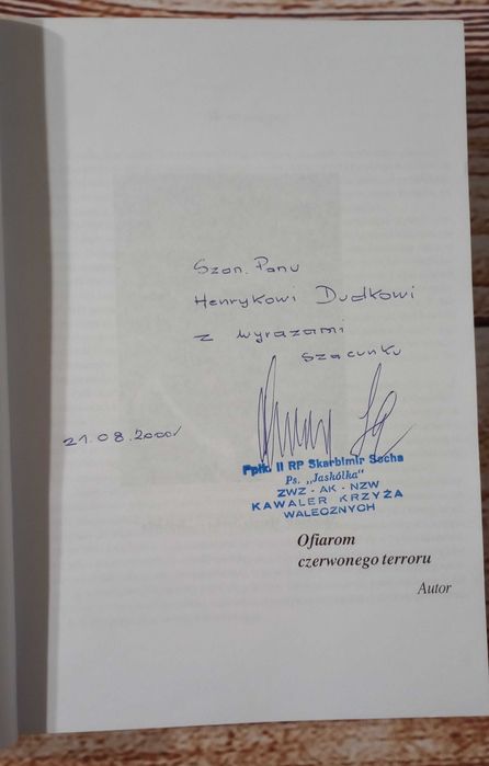 Skarbimir Socha "Jaskółka" - Czerwona śmierć czyli narodziny PRL