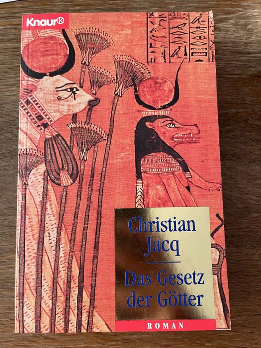 Christian Jacq Das Gesetz der Götter powieść po niemiecku