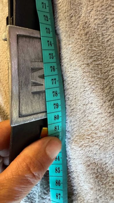 Skórzany pasek do spodni Wedan, dł.95 cm
