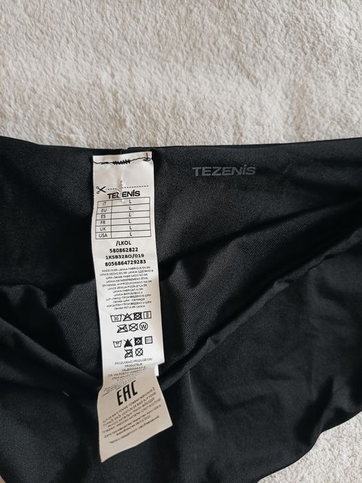 Tezenis p.L оригінальні плавки до купальника бікіні чорного кольору