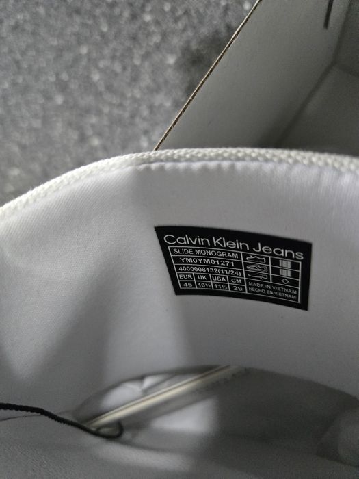 Calvin Klein Jeans klapki męskie 45