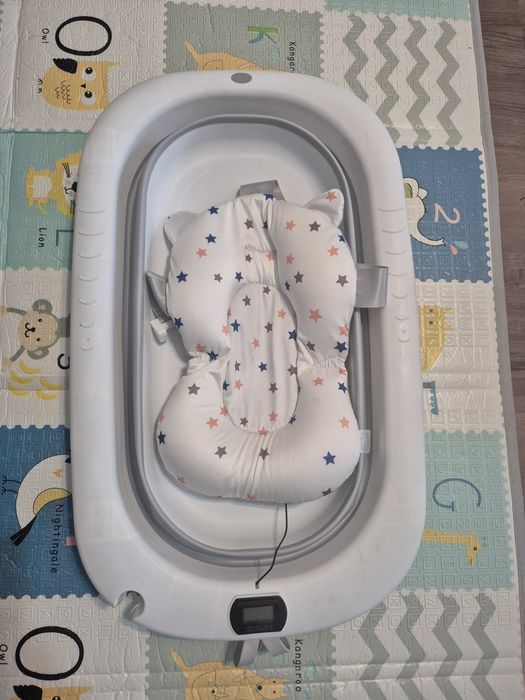 Wanienka składana dla Dziecka z Termometrem