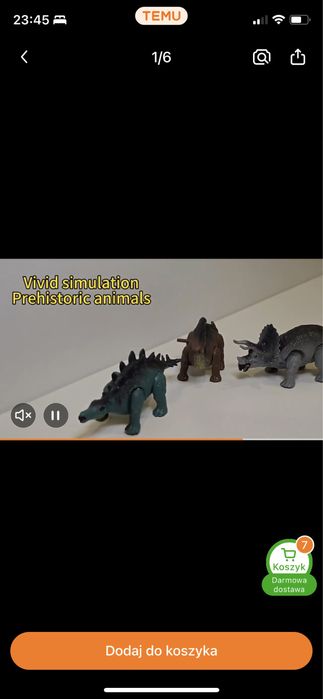 Dinozaury nakrecane