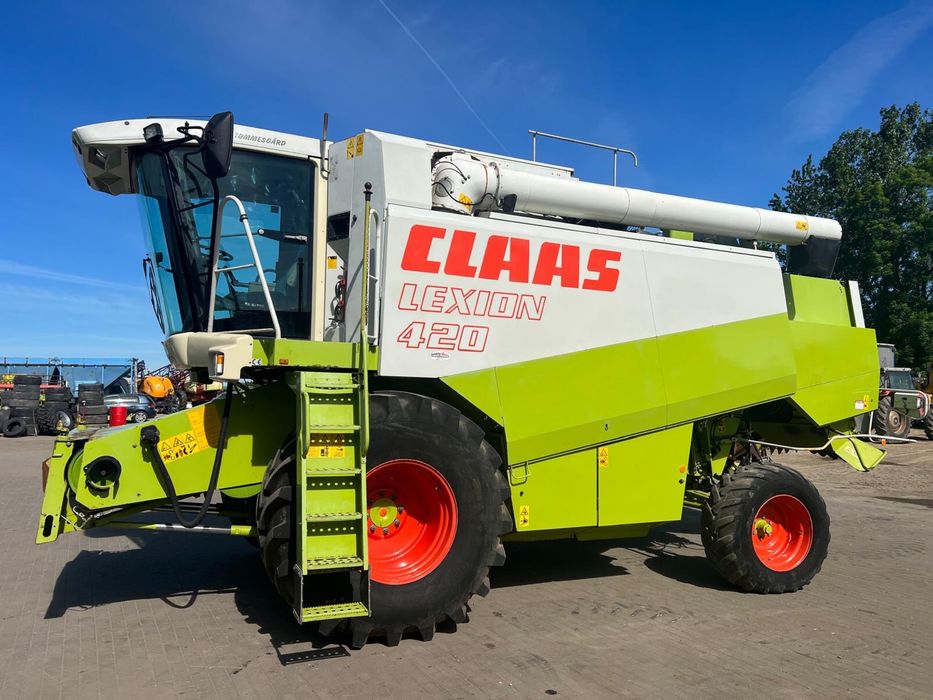 Kombajn zbożowy Claas Lexion 420 heder 6m silnik Mercedes