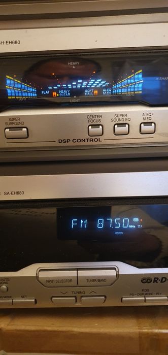 Wieża Technics bez głośników Zamiana za mocny wzmacniacz.