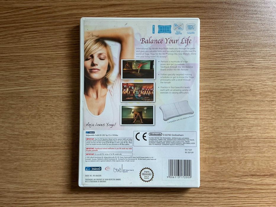 Yoga The First 100% Experience Nintendo Wii