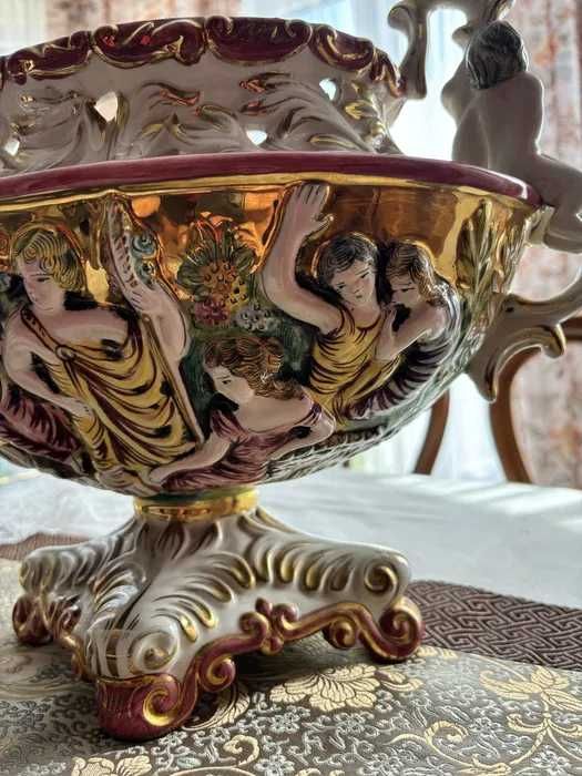 Piękna duża waza antyk sygnowana