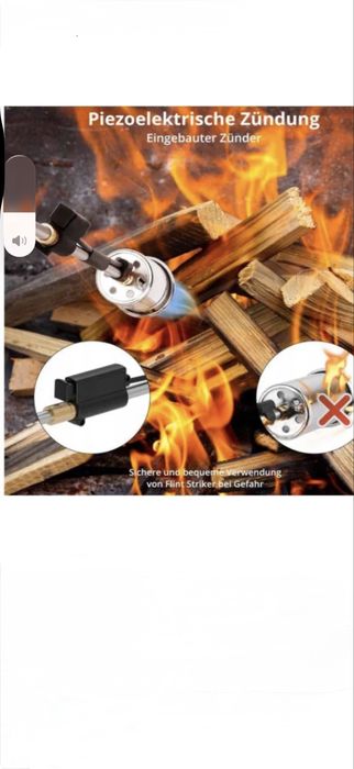 Sondiko wypalarka do chwastów , topi snieg , usuwa farbę itp