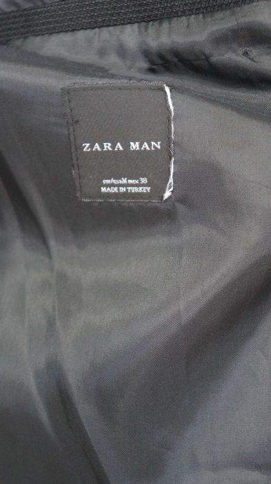 Marynarka Zara Man Rozmiar M Kolor Czarny Głęboki
