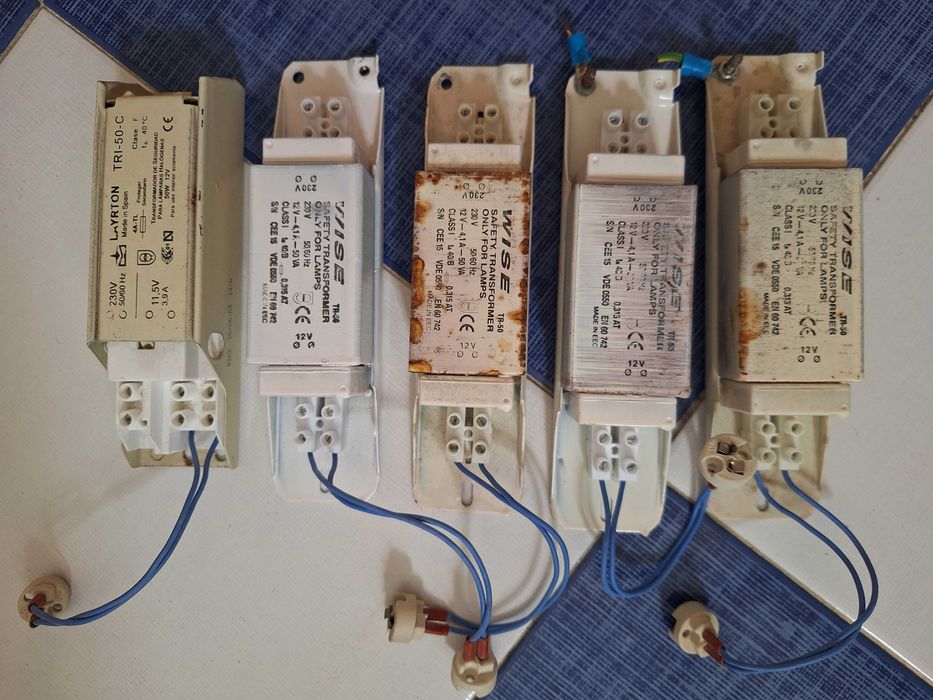 5 Transformadores de 12V