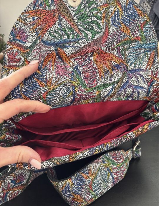 Skórzana torebka Cross-Body Bag Fabiola FREYA S nowa