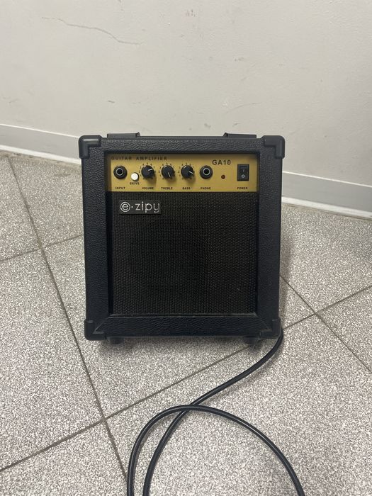 Guitarra elétrica e-Zipy c/ amplificador
