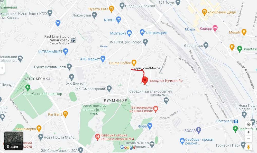 Продаж 2-к квартира . Клубний  будинок біля парку.  Тихо, зручно. Без%