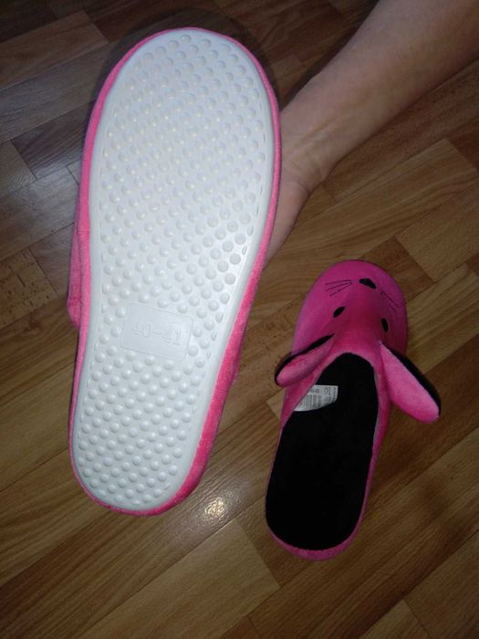 Велюровые тапочки