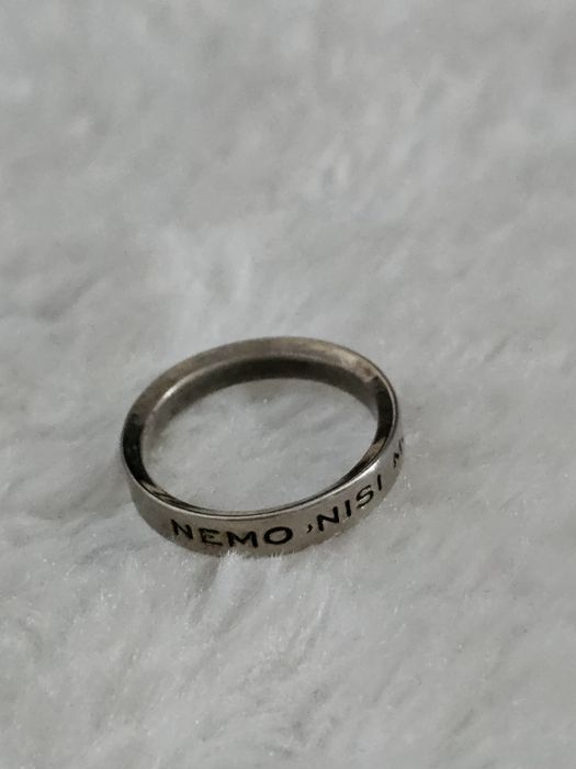 Pierścionek Marc Jacobs Nemo Nisi Mors srebrny